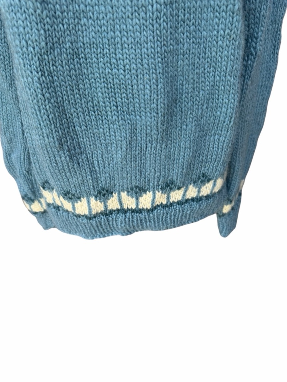 1970s 100% Wool Hand Knit Lopapeysa Sweater - Picture 3 of 5